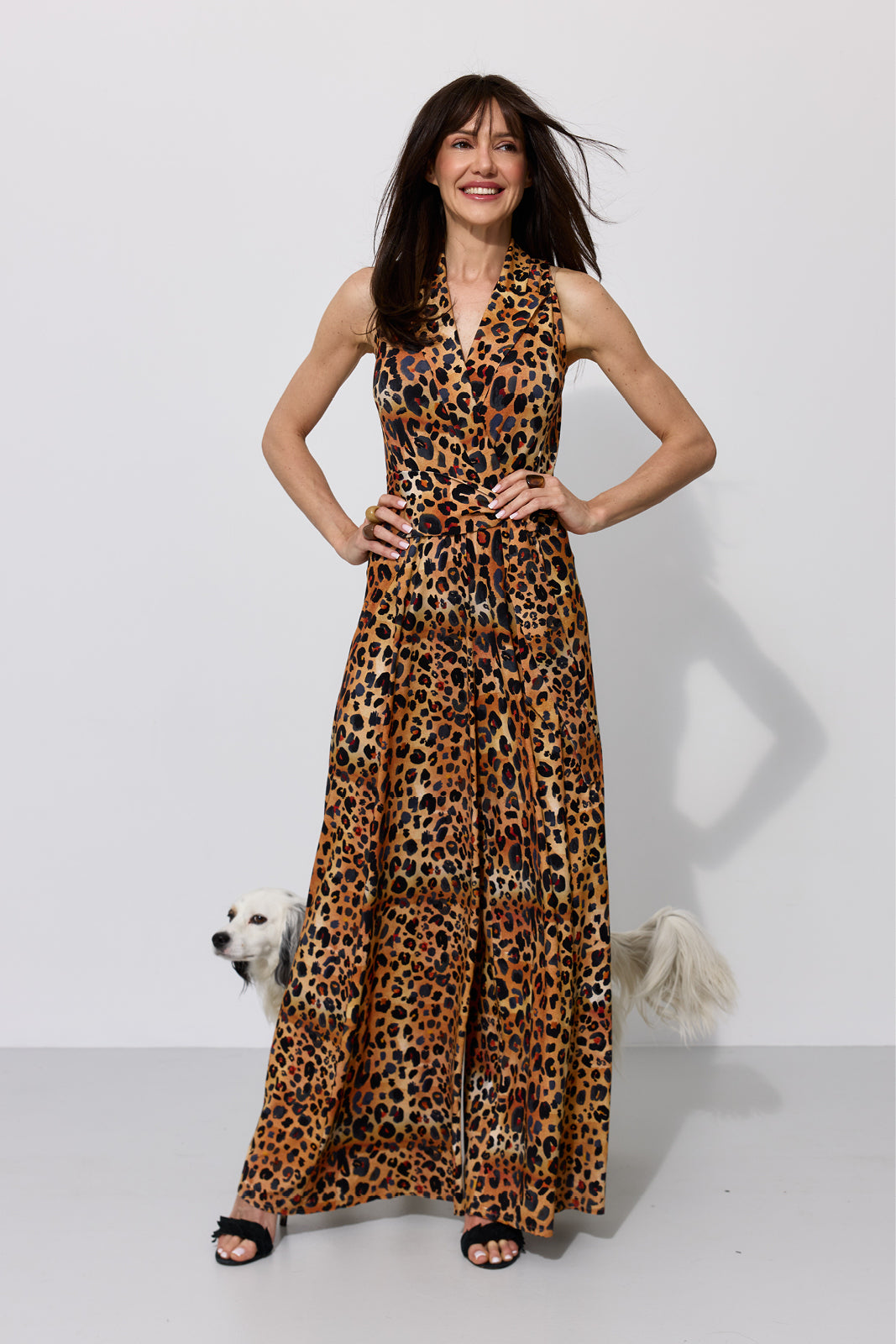 SIMPLY THE VEST print wild leo
