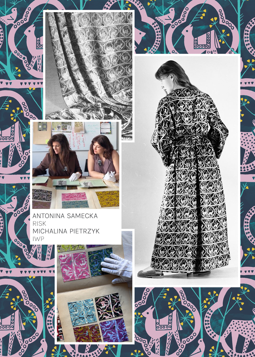 LIBERTY DRESS print rysie z IWP patynowy