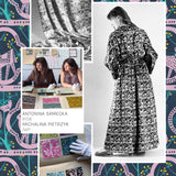 LIBERTY DRESS print rysie z IWP patynowy