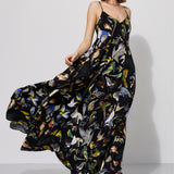 Dress ALL NIGHT LONG Warsaw Birds print