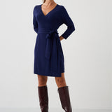 Goddess Dress Above the Knee Night Navy