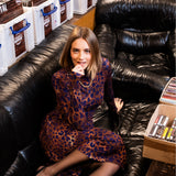 GO(LF) FOR IT print leo burgundy