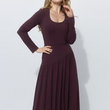 SUMMER OF LOVE MAXI wiśniowa