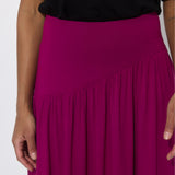 HIPS DON'T LIE MIDI purpurowa