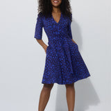 FLORENCJA print leo art blue