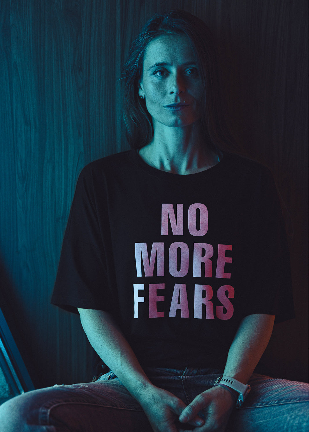 MY TIME NO MORE FEARS czarny