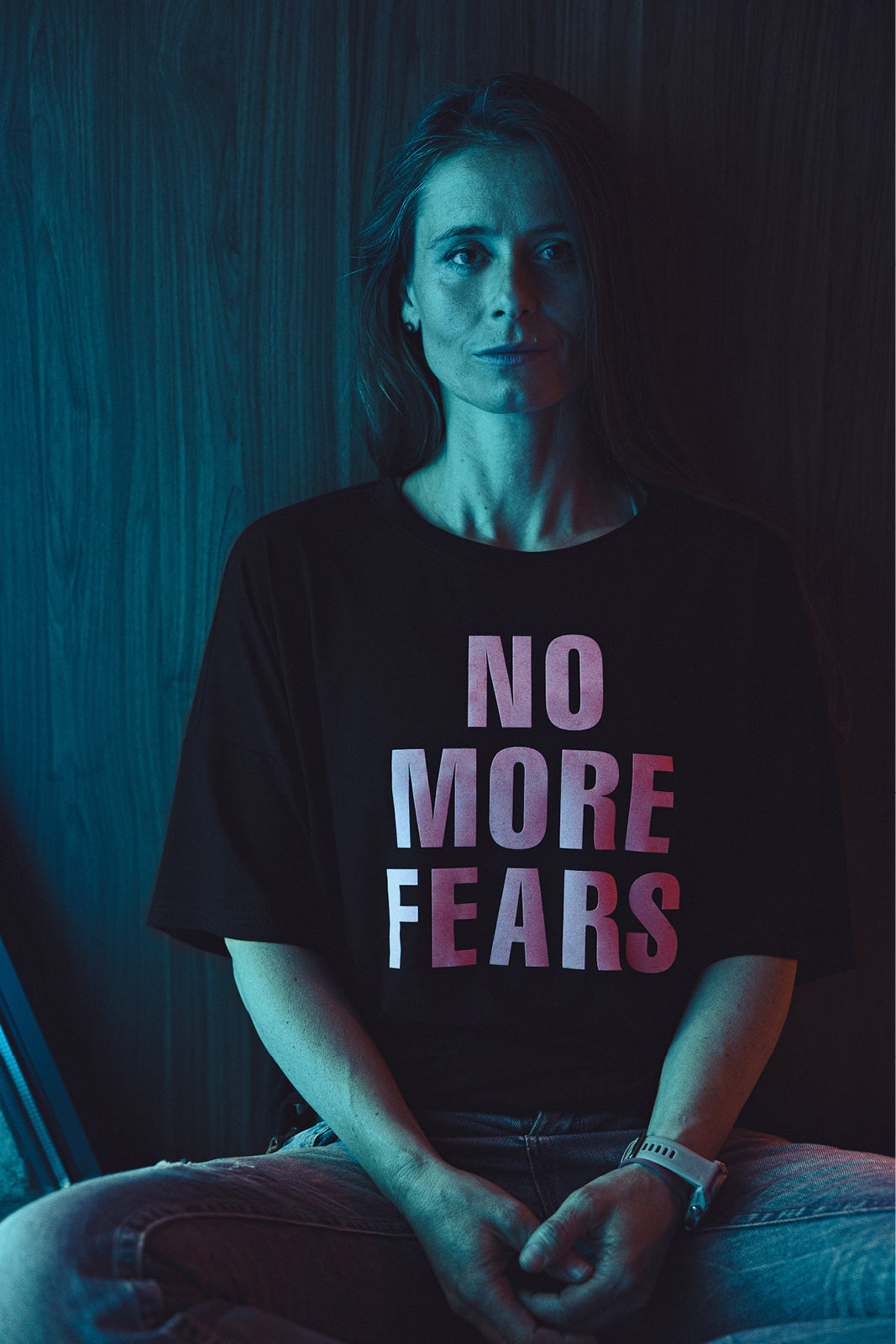 MY TIME NO MORE FEARS czarny