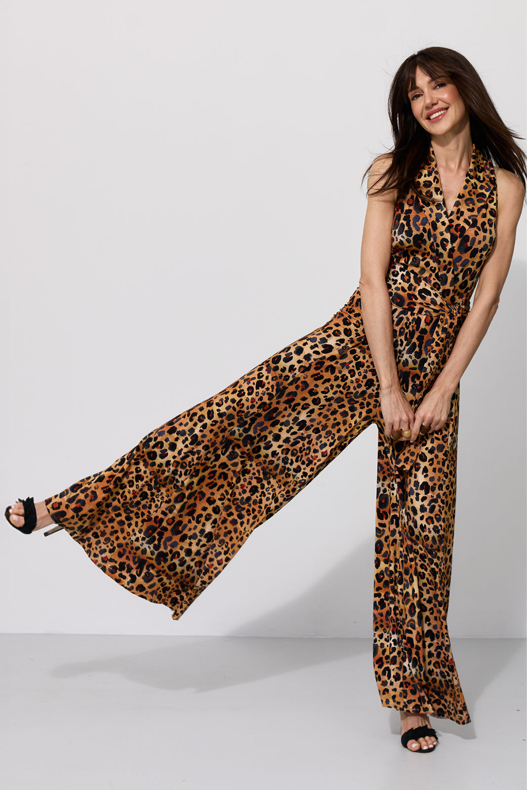 SIMPLY THE VEST print wild leo