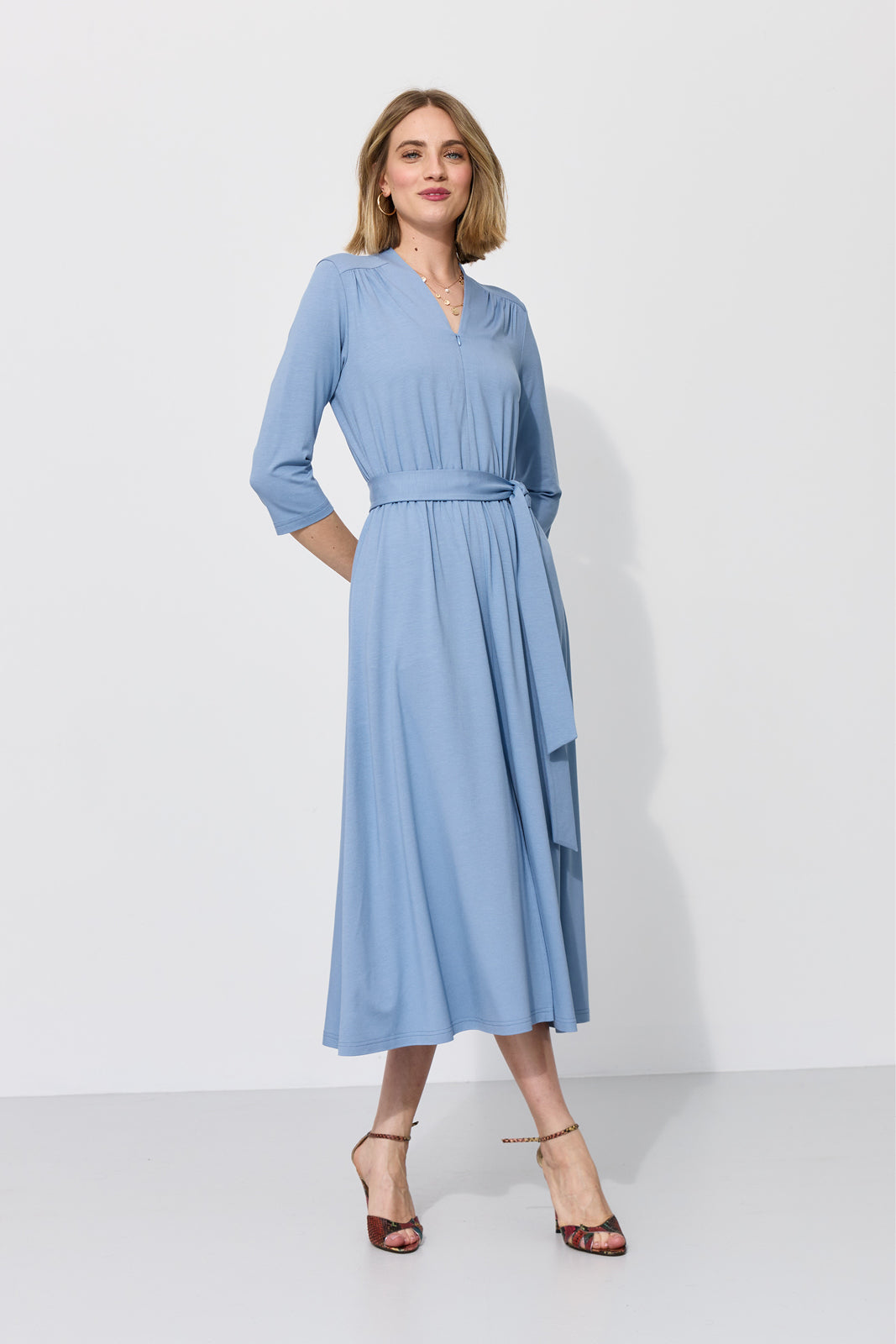 Sukienka LIBERTY DRESS baltic blue