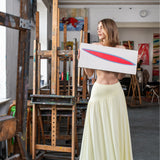SUMMER OF LOVE MAXI krem cytrynowy