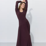 SUMMER OF LOVE MAXI wiśniowa