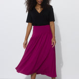 HIPS DON'T LIE MIDI purpurowa