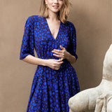 FLORENCJA print leo art blue
