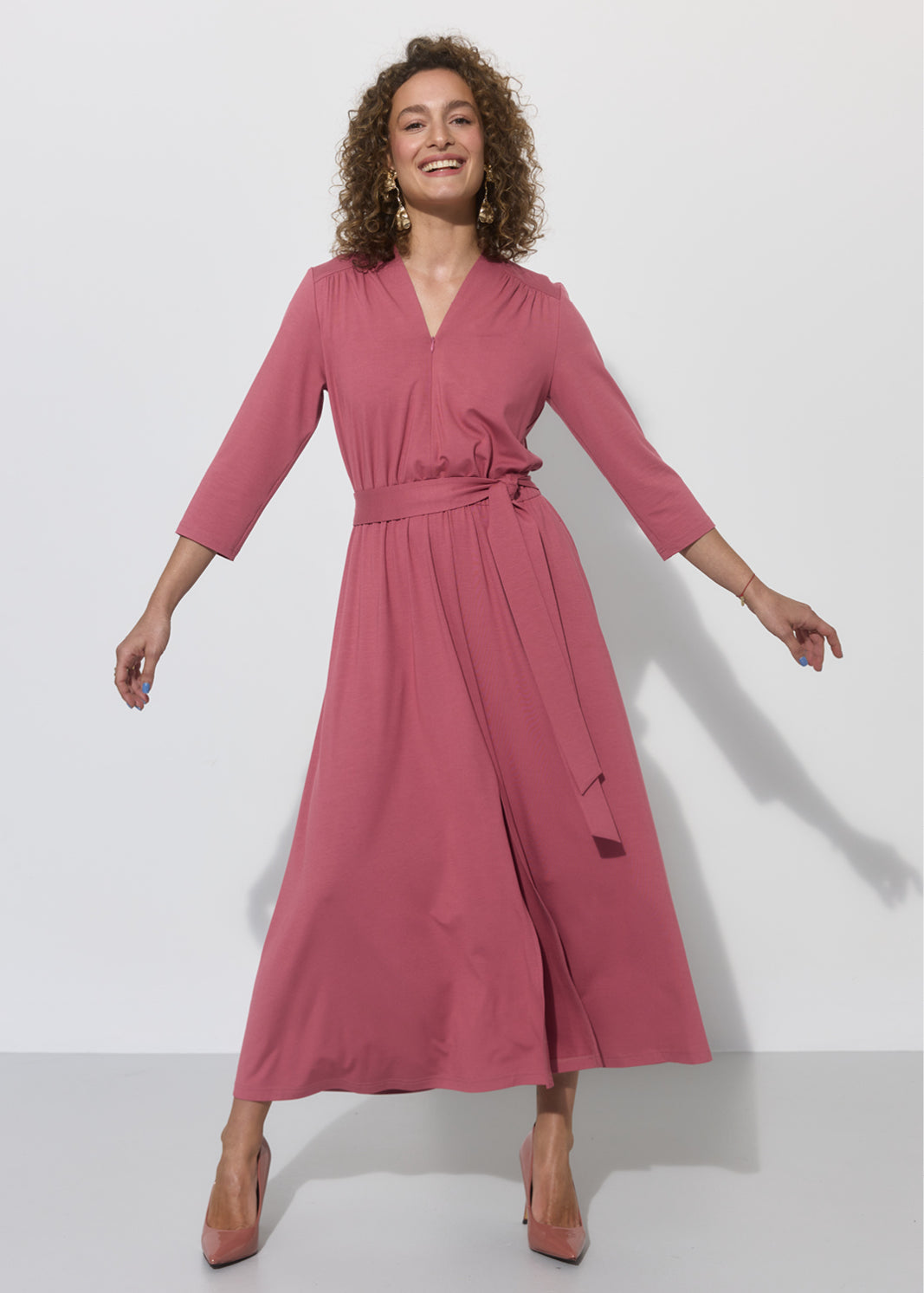 LIBERTY DRESS dirty rose