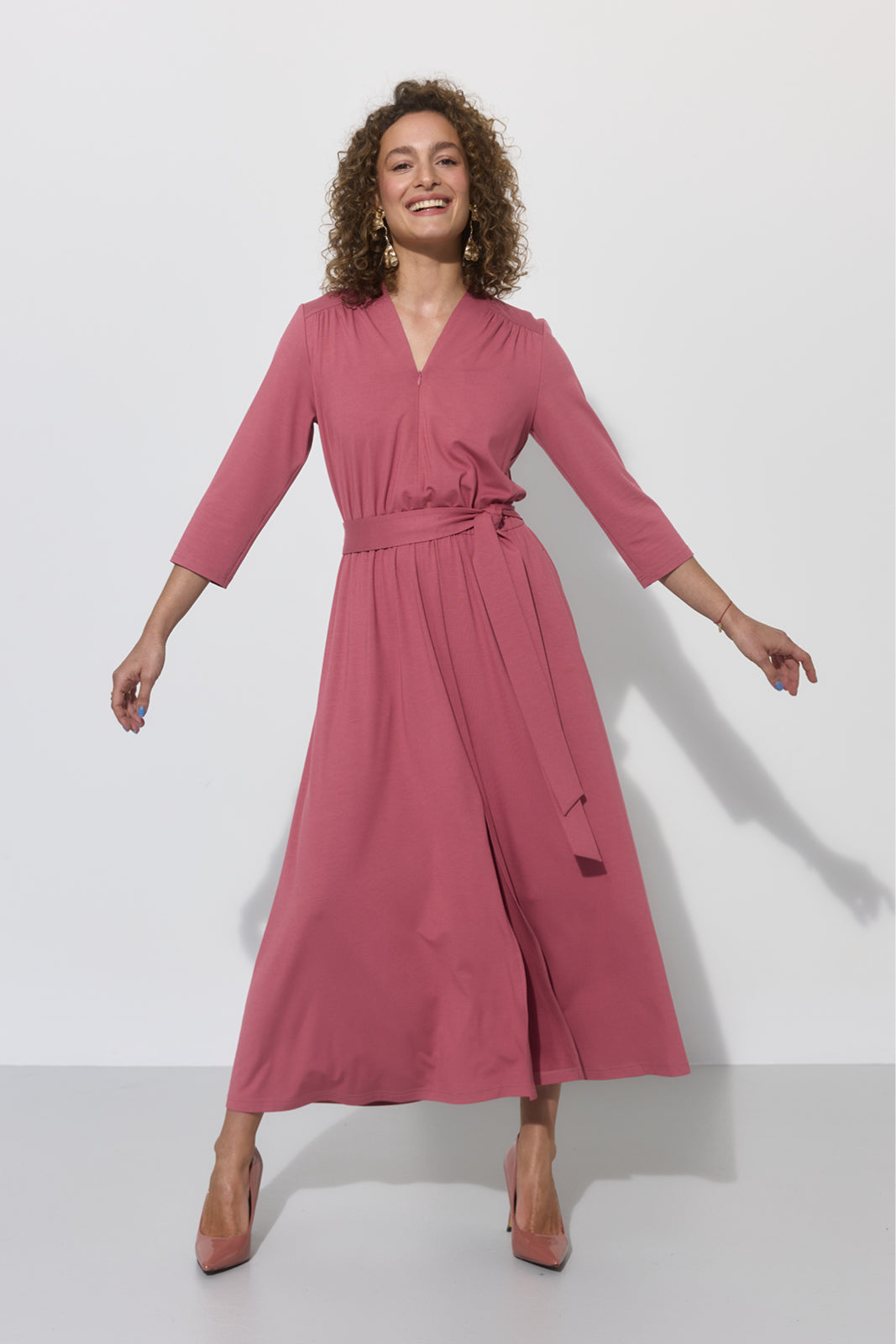 LIBERTY DRESS dirty rose