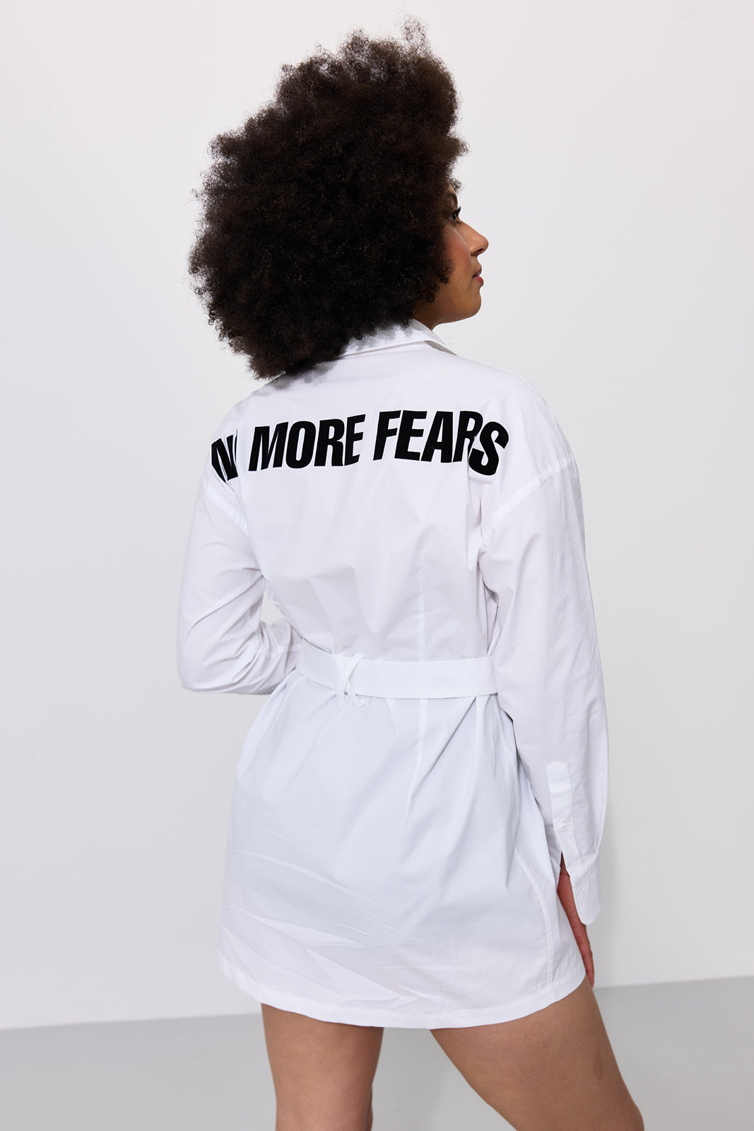 ARE YOU SHIRT? NO MORE FEARS biała
