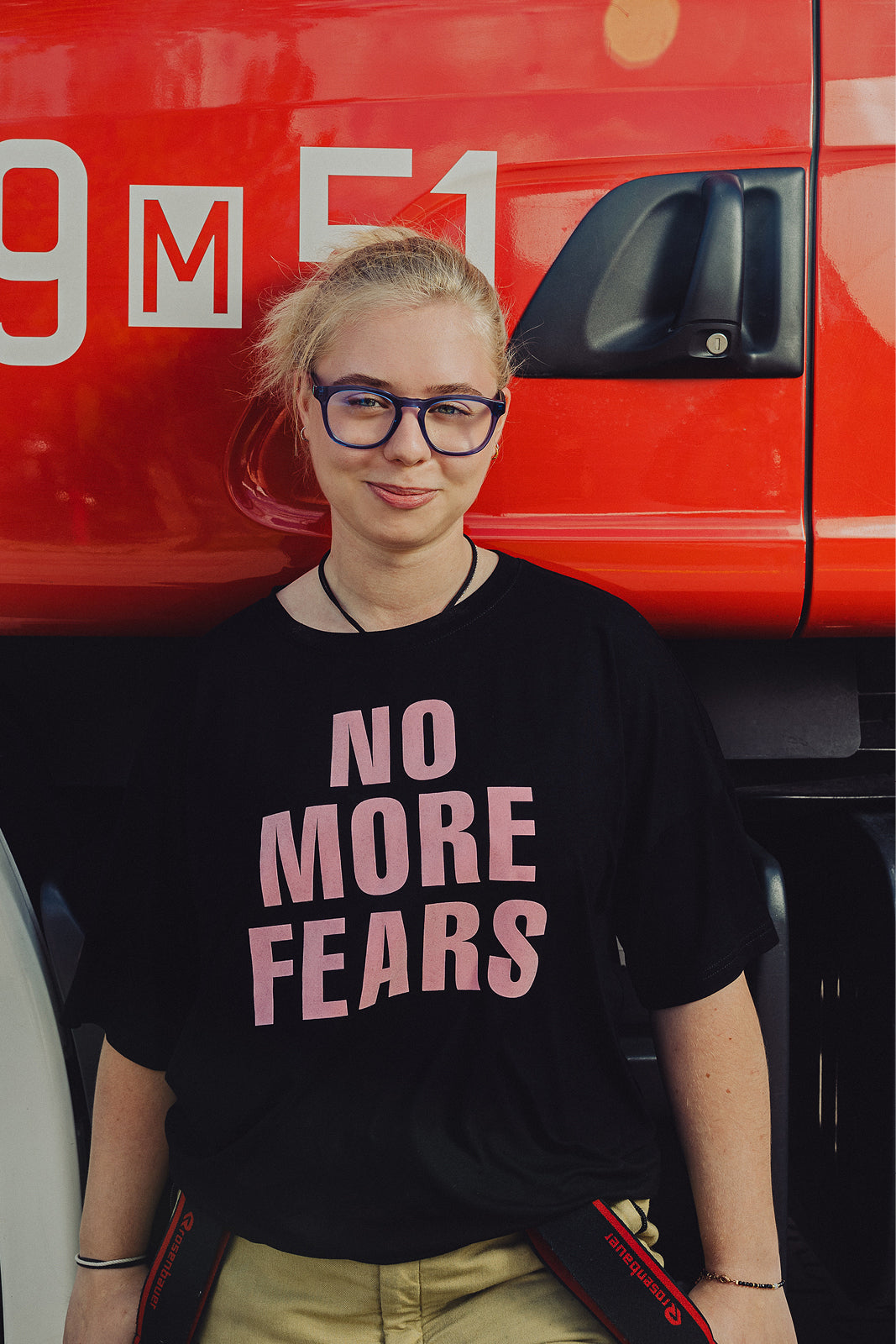 MY TIME NO MORE FEARS czarny