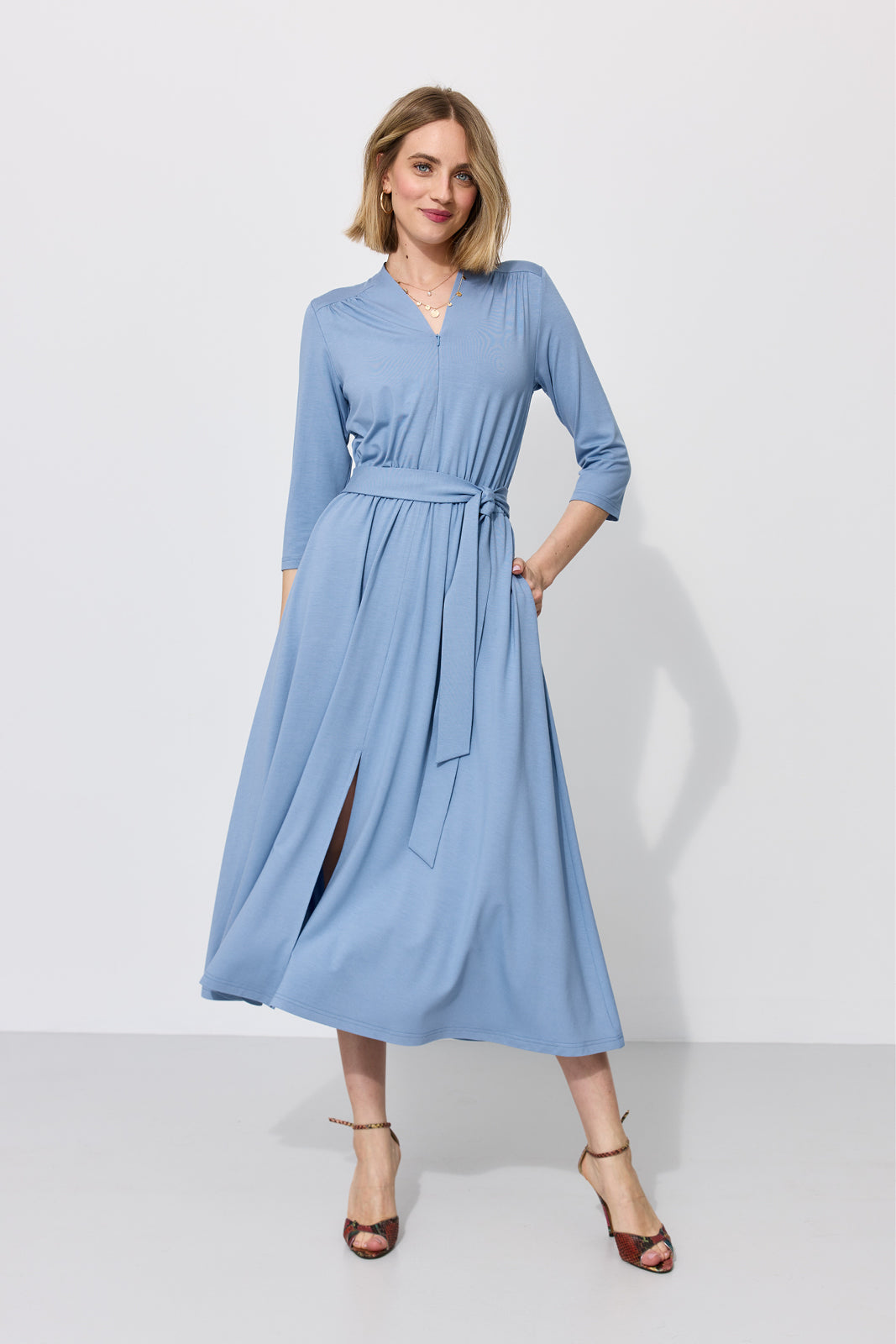 Sukienka LIBERTY DRESS baltic blue