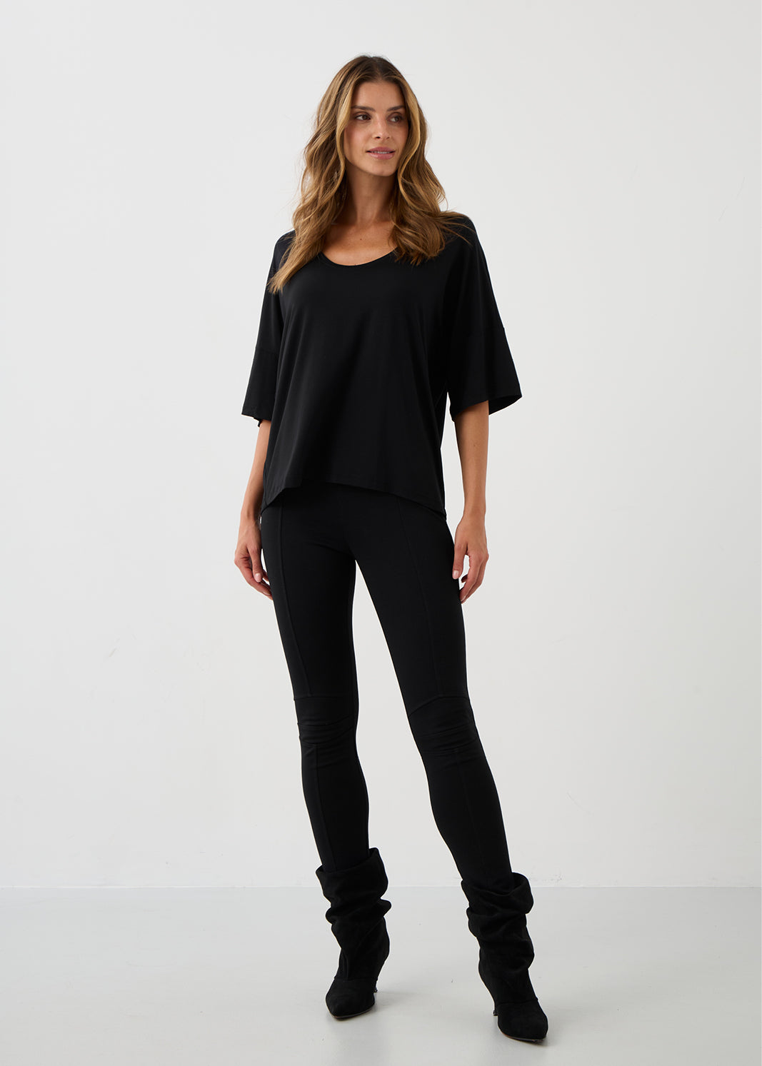 Blouse RELAKS black