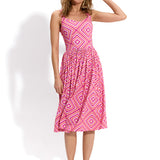 RZYMSKIE WAKACJE  print gorseciki Koźmińska pink