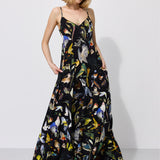 Dress ALL NIGHT LONG Warsaw Birds print