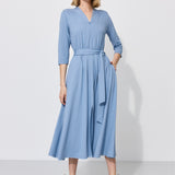 Sukienka LIBERTY DRESS baltic blue