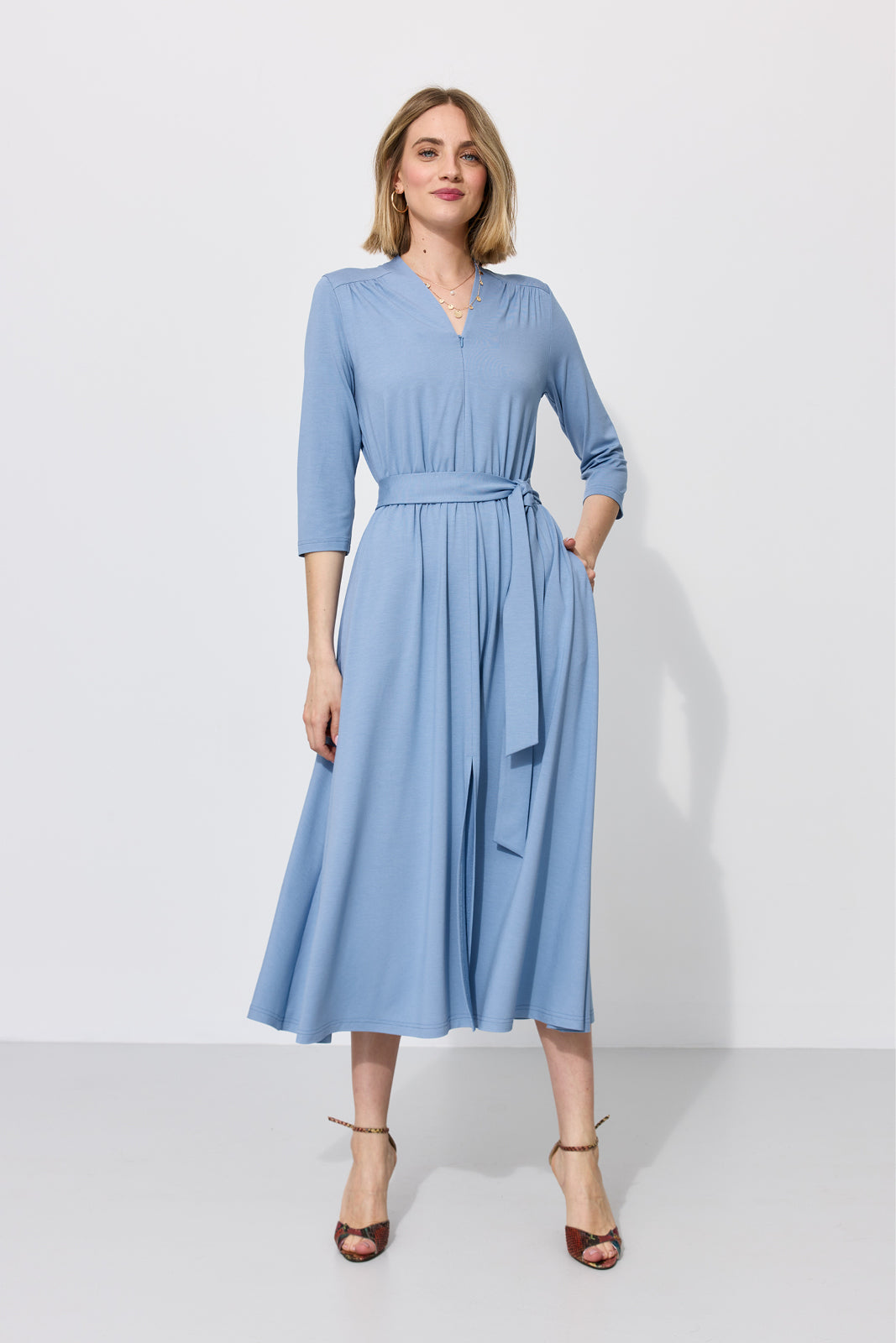 Sukienka LIBERTY DRESS baltic blue