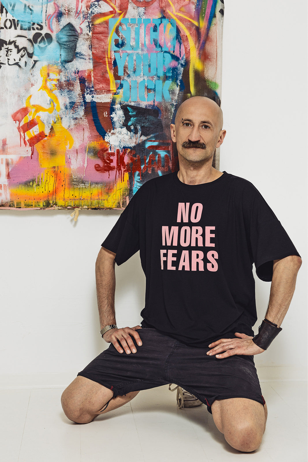 MY TIME NO MORE FEARS czarny