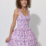 RZYMSKIE WAKACJE print rysie z IWP lila