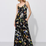 Dress ALL NIGHT LONG Warsaw Birds print