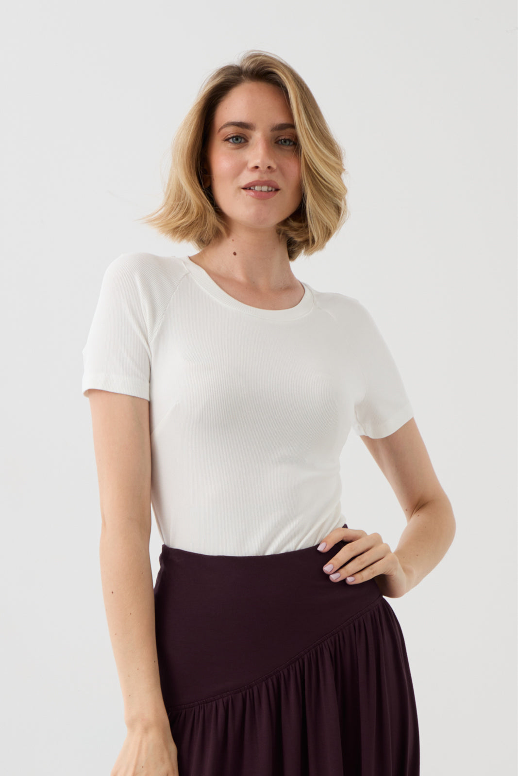 SAWCIA SHORT SLEEVE off white 