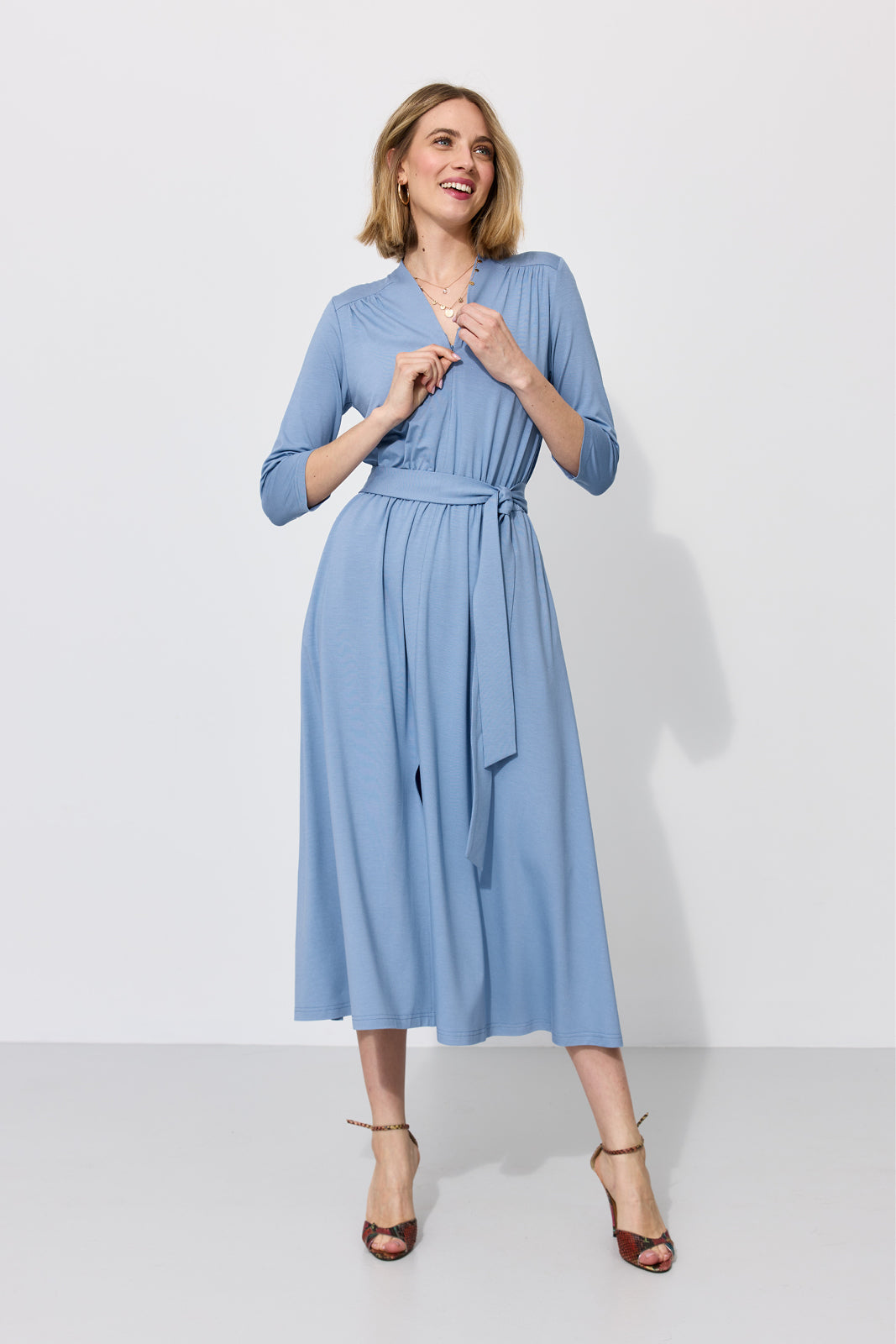 Sukienka LIBERTY DRESS baltic blue