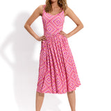 RZYMSKIE WAKACJE  print gorseciki Koźmińska pink