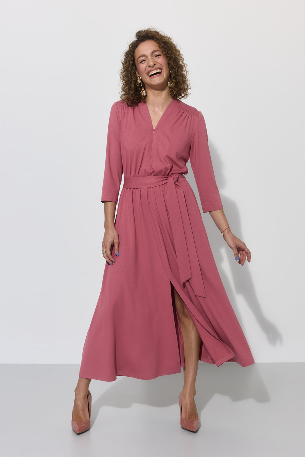 LIBERTY DRESS dirty rose