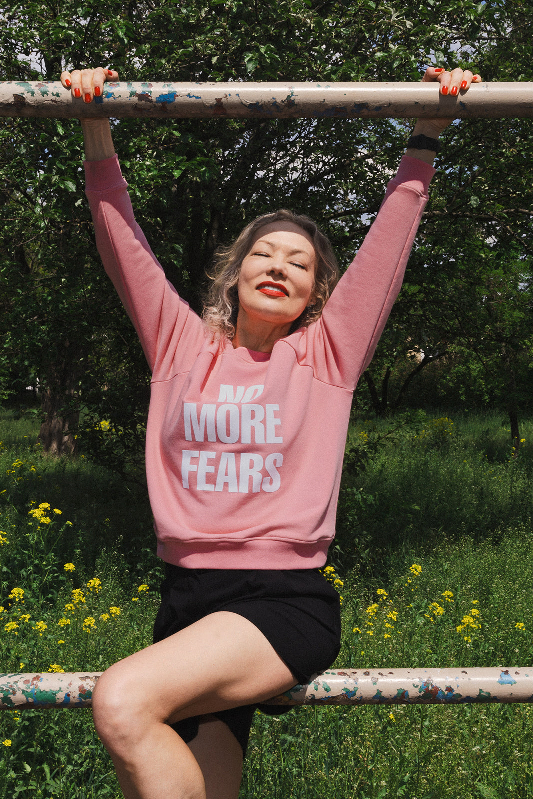 LUCY IN THE SKY NO MORE FEARS think pink
