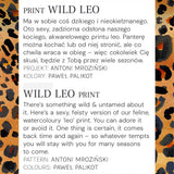 CRAZY IN LOVE print wild leo
