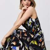 Dress ALL NIGHT LONG Warsaw Birds print