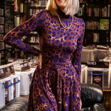 GO(LF) FOR IT print leo burgundy