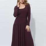 SUMMER OF LOVE MAXI wiśniowa