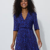 FLORENCJA print leo art blue