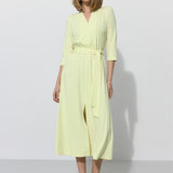 LIBERTY DRESS krem cytrynowy