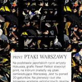 RZYMSKIE WAKACJE print ptaki Warszawy