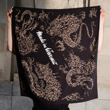 APASZKA print Swanski Studio black & gold
