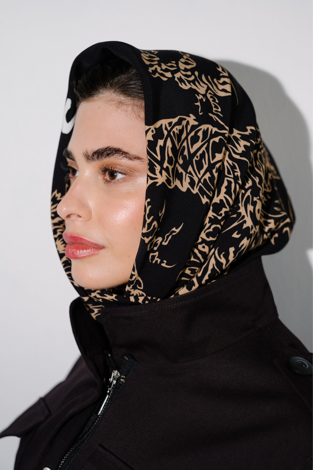 APASZKA print Swanski Studio black & gold
