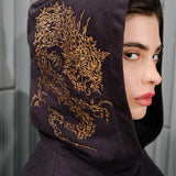 Bluza LOVE YOU MORE nearly black haft Swanski Studio