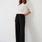 Bluza LUCY IN THE SKY haft richelieu white