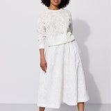 Bluza LUCY IN THE SKY haft richelieu white