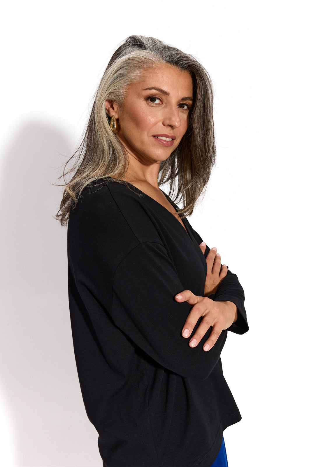 FRANCUZECZKA LONGSLEEVE czarna