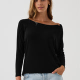 MUST HAVE ribbed black