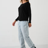 MUST HAVE ribbed black